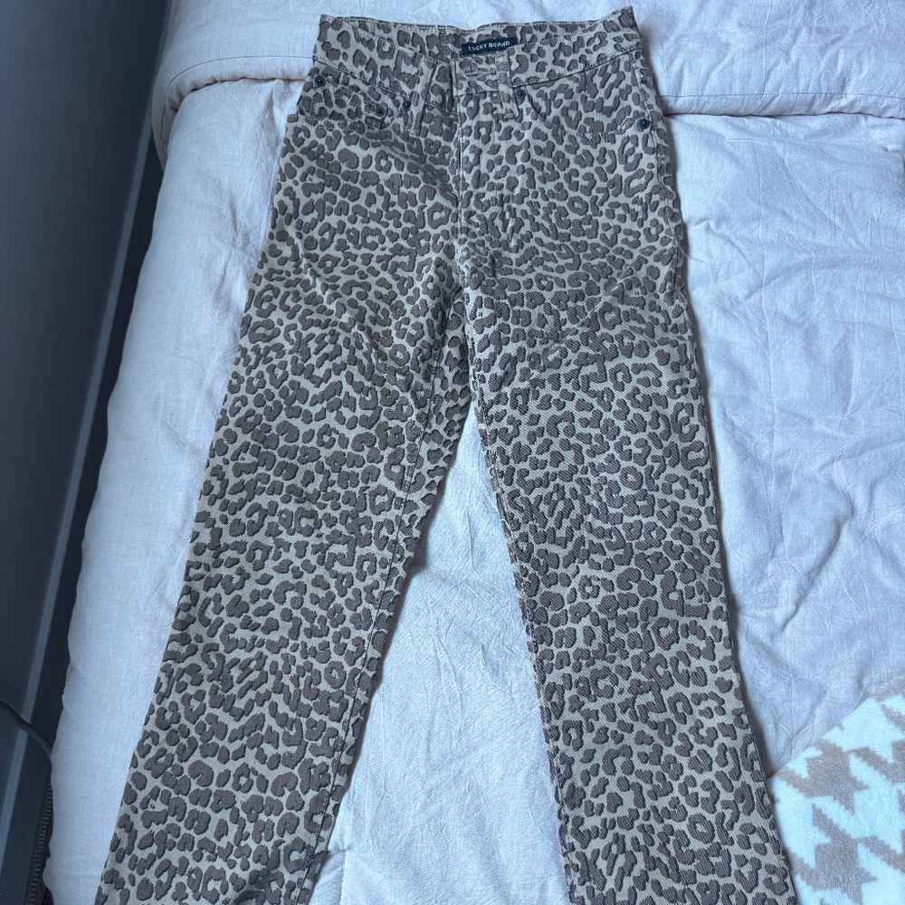 Lucky cheetah jeans